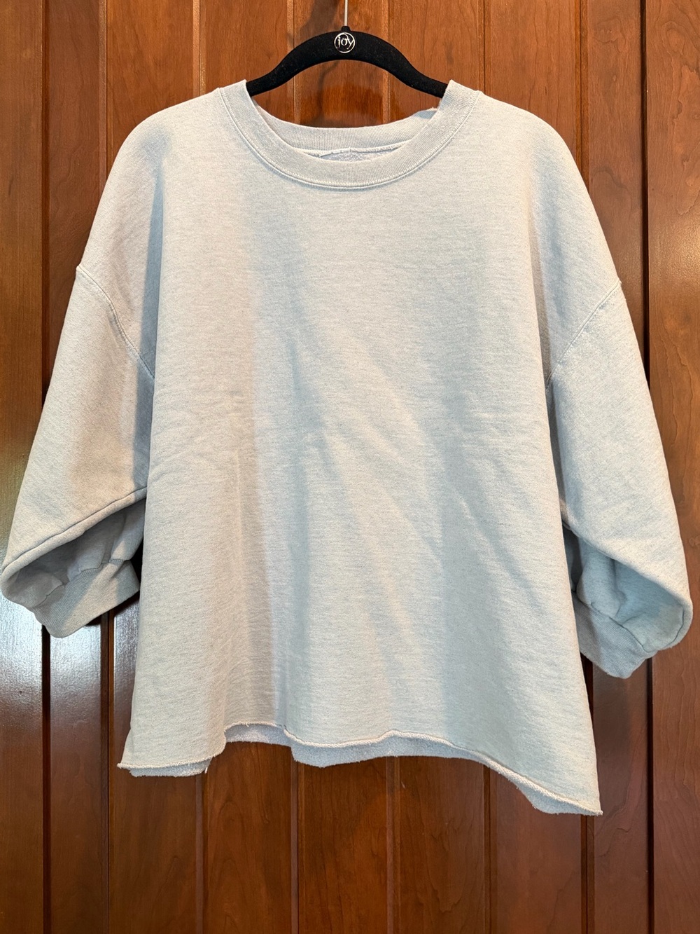 Rachel Comey Fond Sweatshirt in Blue Melange Size XS/S